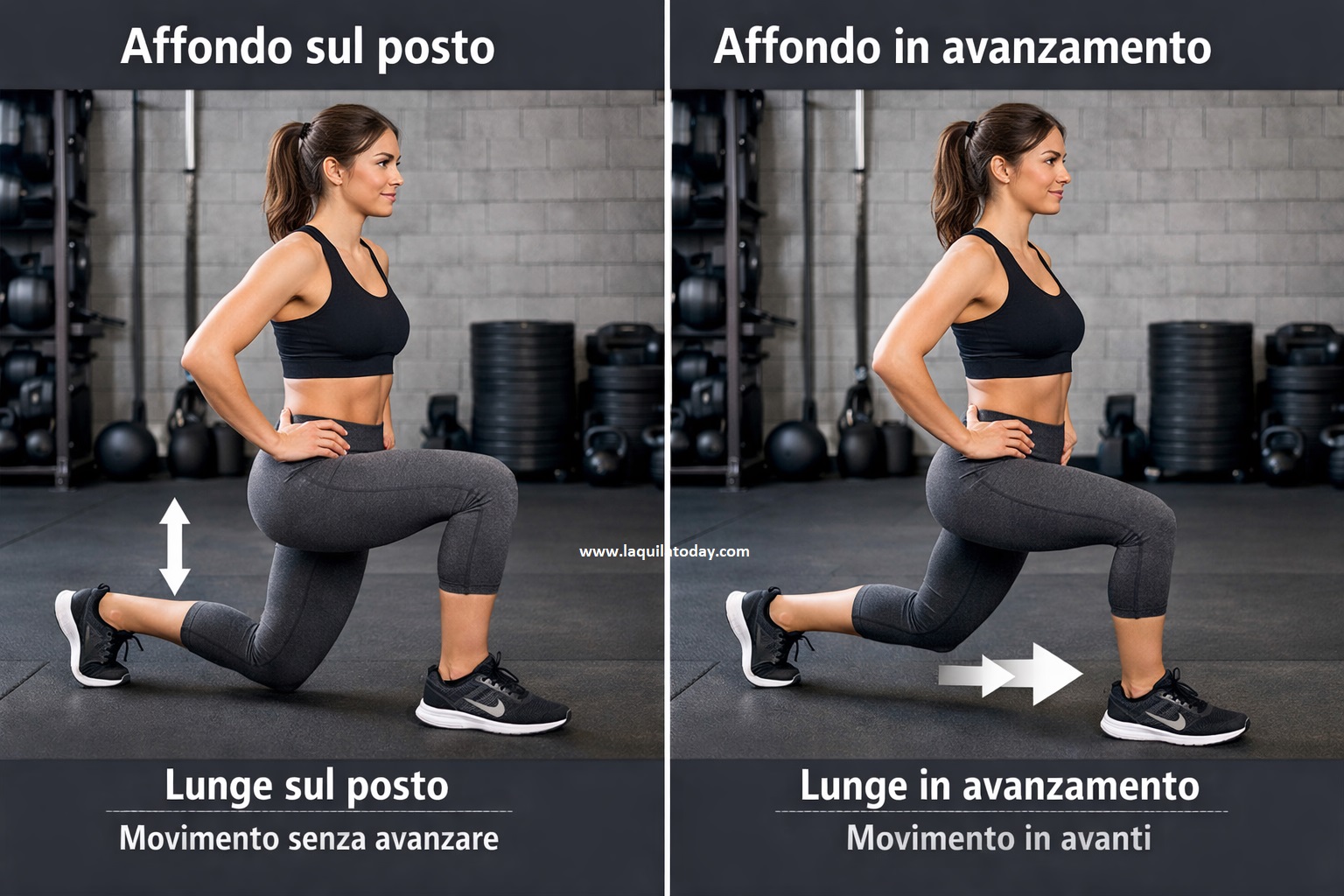 Affondi sul posto e Affondi in avanzamento